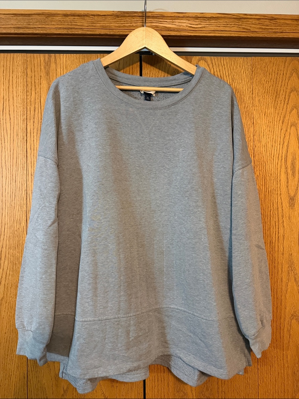 Women’s Grey Crewneck Sweater